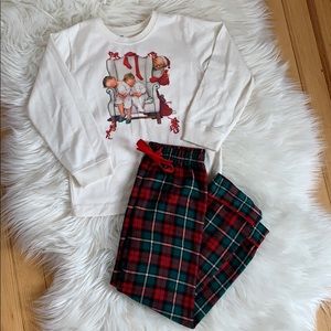 Norman Rockwell Christmas Pajamas 5T
